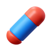 pills 3d rendering icon illustration png