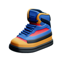 scarpe da ginnastica 3d interpretazione icona illustrazione png