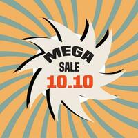10.10 MEGA SALE Abstract Graphic Elements For Creative Design vector