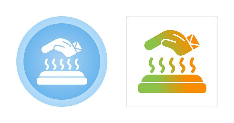 Hot Surface Vector Icon