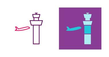 Air Control Tower Vector Icon