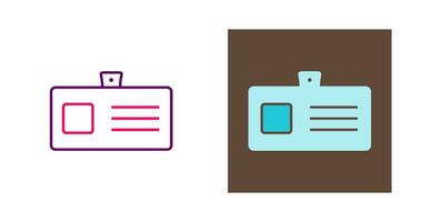 Identity Card Vector Icon