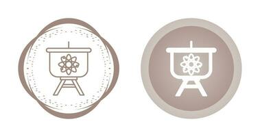 Atom Presentation Vector Icon