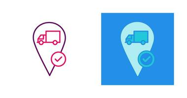 Valid Destination Vector Icon