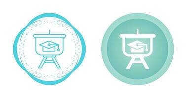 Graduation Presentation Vector Icon