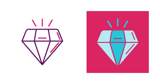 Diamond Vector Icon