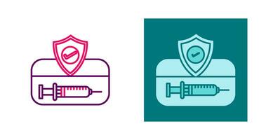 Vaccination Card Vector Icon