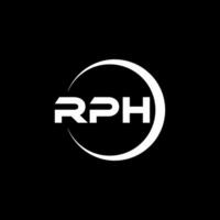 RPH Letter Logo Design, Inspiration for a Unique Identity. Modern Elegance and Creative Design. Watermark Your Success with the Striking this Logo. vector