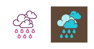 icono de vector de monzón