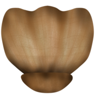 illustration of brown  shellfish png