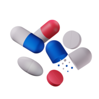 drug medisch 3d icoon png