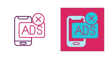 AD Block Vector Icon