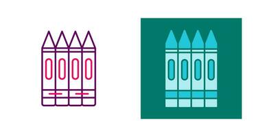 Crayons Vector Icon