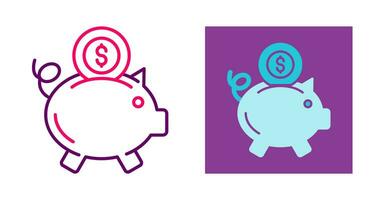 Piggy Bank Vector Icon