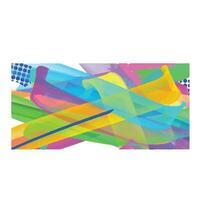 wall painting abstract mural street art packaging color splash background vector