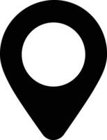 Location icon. Map pin sign. location pin place marker. Map marker pointer icon. Location indicator GPS location symbol. Vector icon