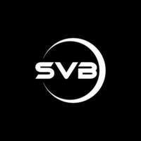 SVB Letter Logo Design, Inspiration for a Unique Identity. Modern Elegance and Creative Design. Watermark Your Success with the Striking this Logo. vector