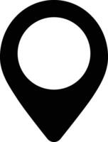 Location icon. Map pin sign. location pin place marker. Map marker pointer icon. Location indicator GPS location symbol. Vector icon