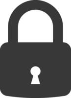 close padlock icon. locked lock . Security symbol for your web site design, logo, app. safety protection vector