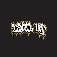 graffiti vector tagging letter word text street art mural hand draw