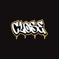 graffiti vector tagging letter word text street art mural hand draw