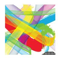 wall painting abstract mural street art packaging color splash background vector