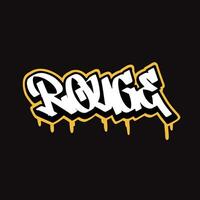 graffiti vector tagging letter word text street art mural hand draw