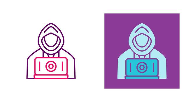 Hacker Vector Icon