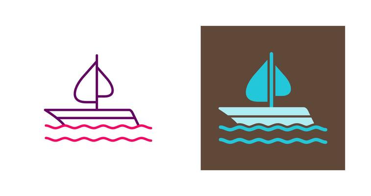 Sailing Vector Icon