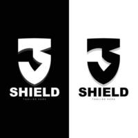 Shield Logo Vector Design Security Illustration Symbol Templet