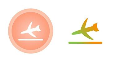 Flight Landing Vector Icon