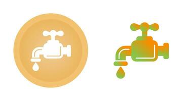 Water Faucet Vector Icon