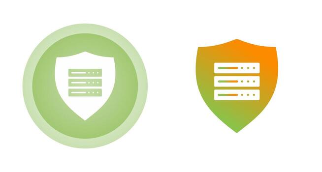 Secure Server Vector Icon