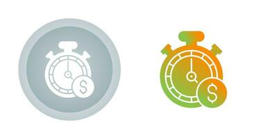 Time Of Money Vector Icon