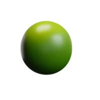 kiwi 3d renderen icoon illustratie png