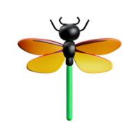 Libelle 3d Rendern Symbol Illustration png