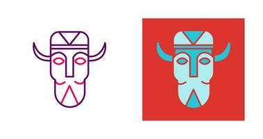 African Mask Vector Icon