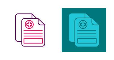 Medical History Vector Icon