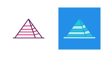 Pyramid Vector Icon