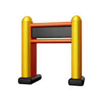 poort 3d renderen icoon illustratie png