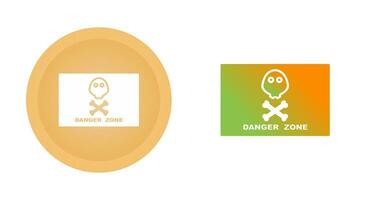 Danger Zone Vector Icon