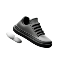 sneakers 3d rendering icon illustration png