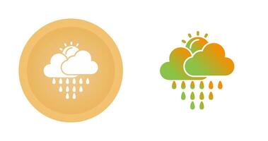 Rain Vector Icon