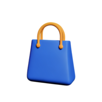 totalizador bolso 3d representación icono ilustración png