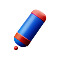 pills 3d rendering icon illustration png