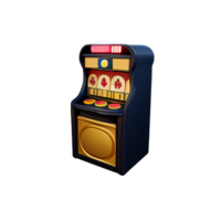 fente machine 3d le rendu icône illustration png