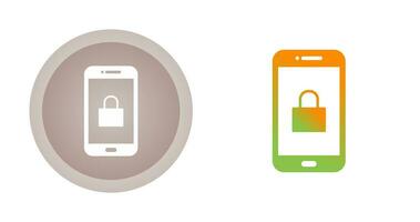 Locked Phone Vector Icon