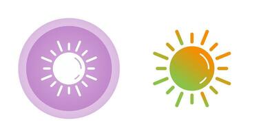 Sun Vector Icon