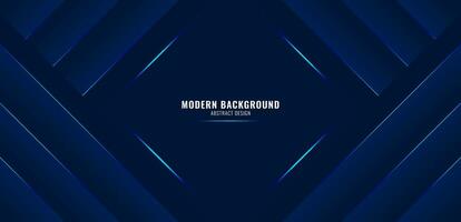 Dark blue background with abstract glowing lines graphic elements. Modern simple texture design. Futuristic technology concept. Perfect for banner, poster, cover, landing page, etc. vector