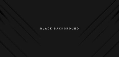 Black premium abstract background with dark geometric shapes. Very suitable for poster, banner, cover, advertisement, wallpaper and futuristic design concept vector